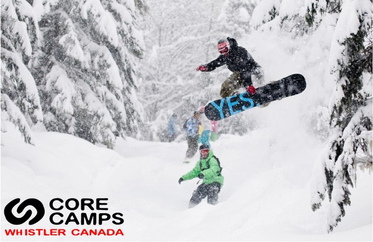 Core Snowboard Camp in Whistler, Canada.