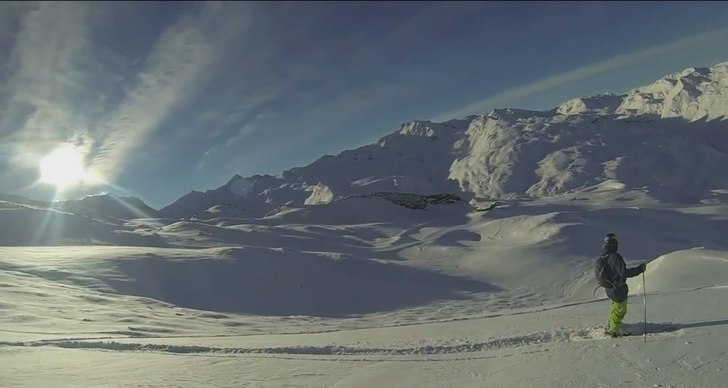 Foto: Mattias Nilsson (GoPro screenshot). Åkare: Filip Berggren.