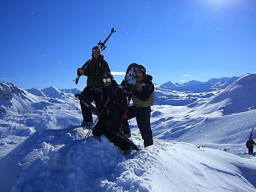 topp tur. Foto: urd. Åkare: simen, robin och sören.