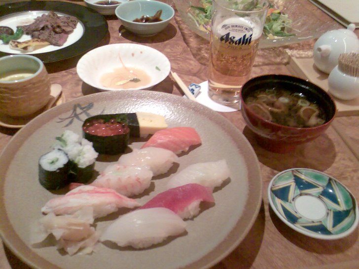 Sushi i backen. Foto: Anna Lingvall.