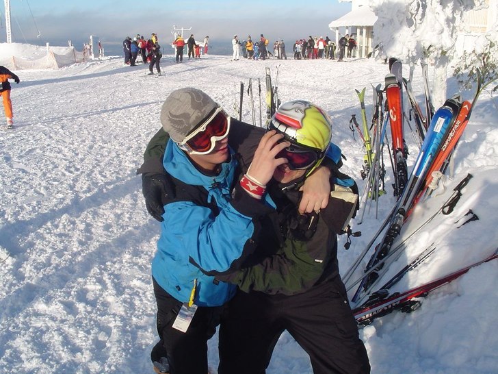 UPPVÄRMNINGEN ;-))). Foto: Torbjörn Borgkvist. Åkare: Michel Salomonsson+Sebastian Hansson.