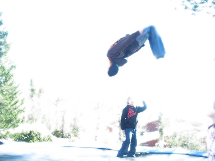 Ganska hög back. Foto: Calle. Åkare: Filip.