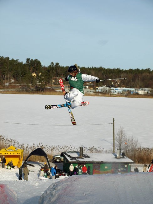 540 nice tail!. Åkare: Oscar Wester.