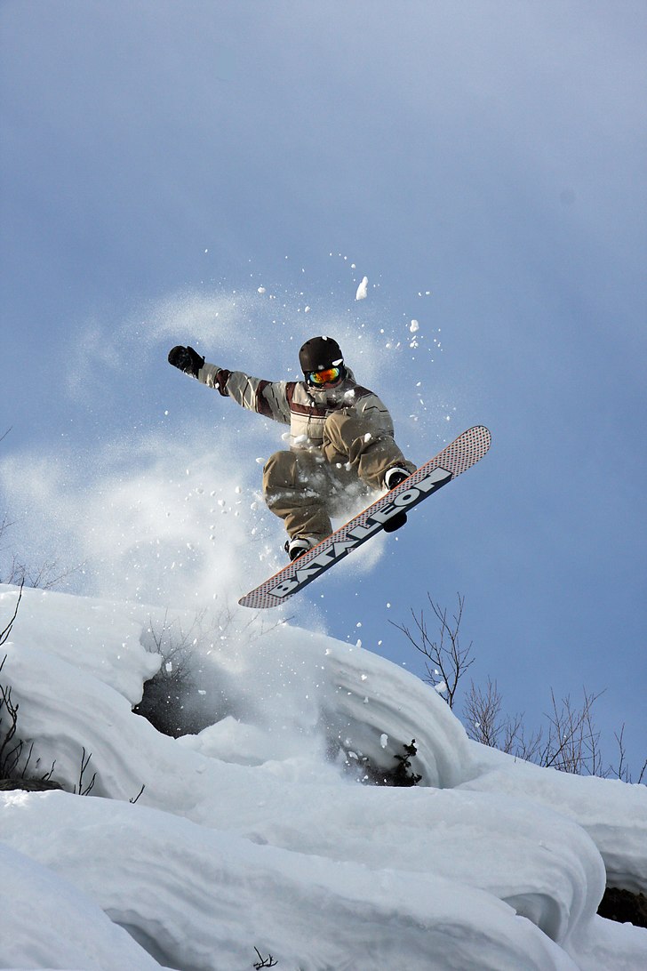 melon i ett drop. Foto: Simon Sundberg. Åkare: Joel Elenius.