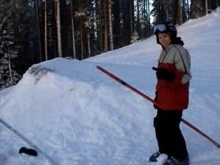 adam gränslar slalom pinne::... Foto: Stor T. Åkare: Adam.