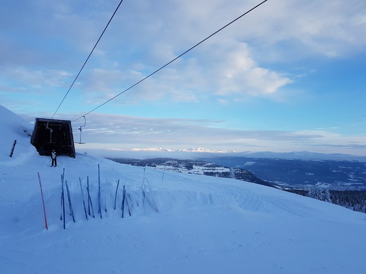 Rondaneutsikt
Slik ser det ut fra toppen av Feforb.