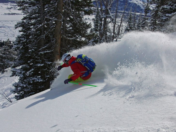 Downtown Saratoga Bowl med 25cm nytt!!. Foto: Henrik Liljeqvist. Åkare: Robert Hortlund.