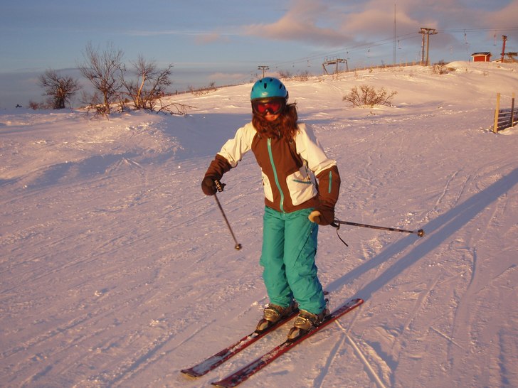 Skidor på nyårsafton:). Foto: elin edström. Åkare: filippa.