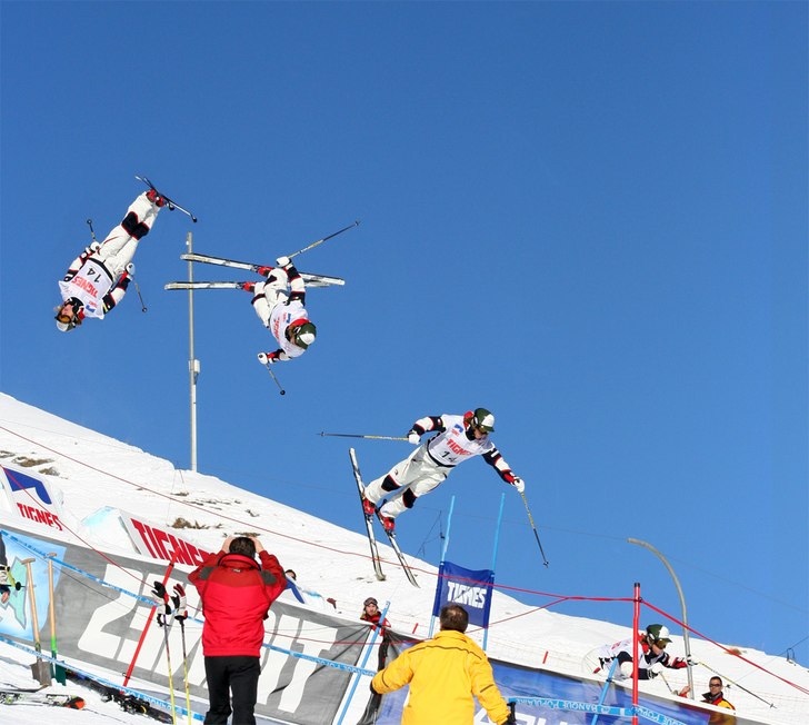 Inf. puckelpist tävling.... Foto: Larz Nordin.