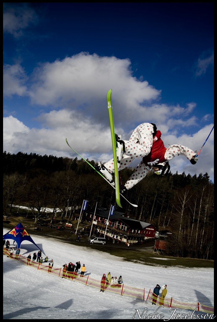 Finalen på jib acedymy, kim drog av en sw 9:a med. Foto: Nicke Jacobsson. Åkare: Kim Boberg.