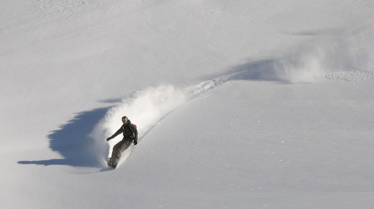 På väg ned från Parkeringsåket. Foto: Daniel Karlsson. Åkare: Henrik Johansson.
