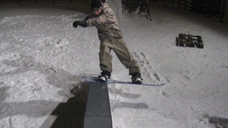 Slask i Coop parken. Foto: Robin. Åkare: Joel.