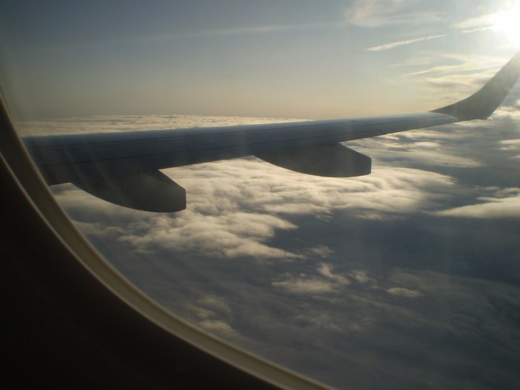 Flying to Florida.