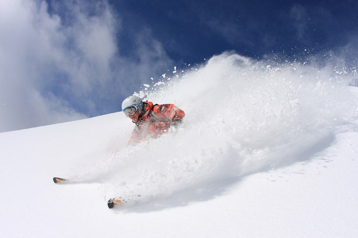 En super fin vårdags åkning efter ett lättar du. Foto: Magnus Sellberg. Åkare: Kristofe Sellberg.