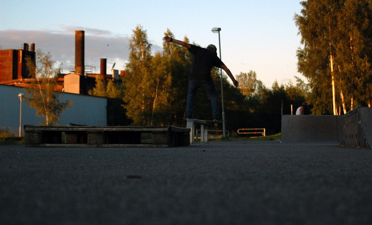 Foto: Viktor Bjurlid. Åkare: Adam.