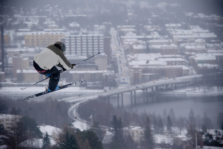 lektion med klassen. Foto: Tim forsström Jakobsson. Åkare: Tobias Björk.
