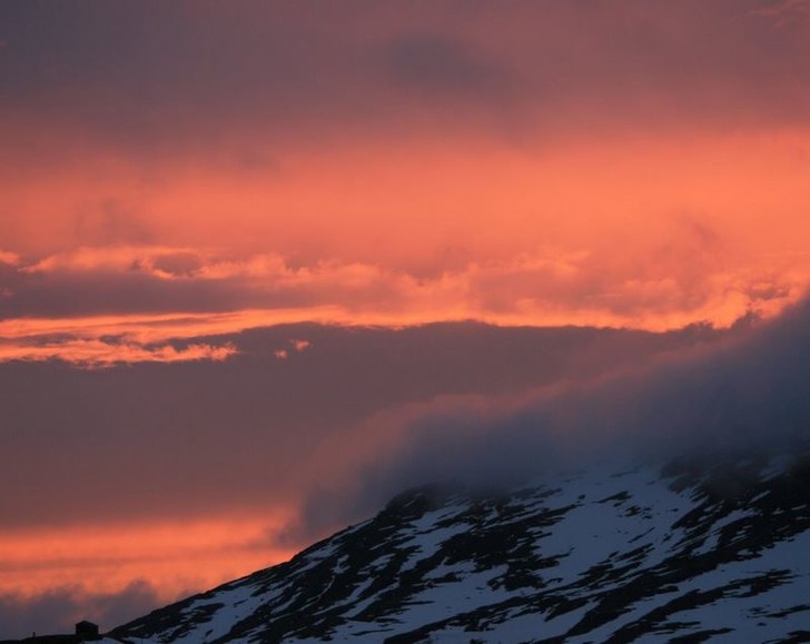 Klocka 22,06 i riksgränsen.. Foto: Petteri Koste. Åkare: Ingen åkare.
