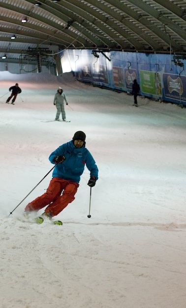 Felipe took some pics while giving ski lessons ind. Foto: Felipe Espinosa. Åkare: Josef Bergman.