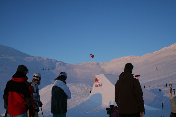 JOSS första dagen. Foto: Petter Persson. Åkare: Jon Olsson.