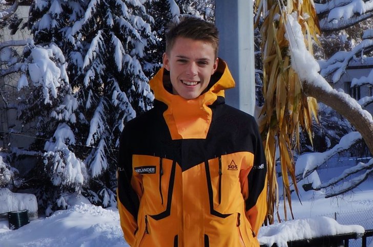 Jag tidigt i dec -12. Nortlander-uniformen på!. Foto: -. Åkare: Fredrik Carlsson.