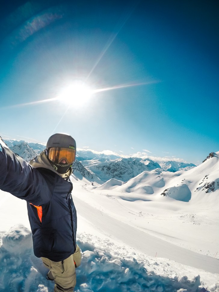 Kevin Bélanger Snowboard Switzerland Parsenn. Sho. Foto: Kevin Bélanger. Åkare: Kevin Bélanger.