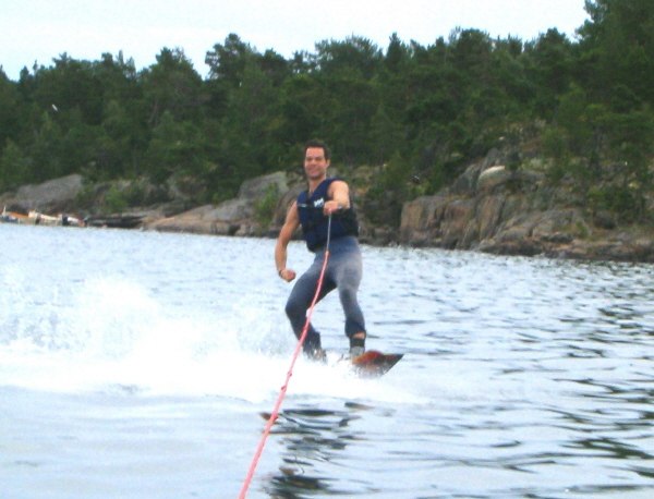 En spännare på waken. Foto: Hanna Heyl. Åkare: Daniel Kalin.