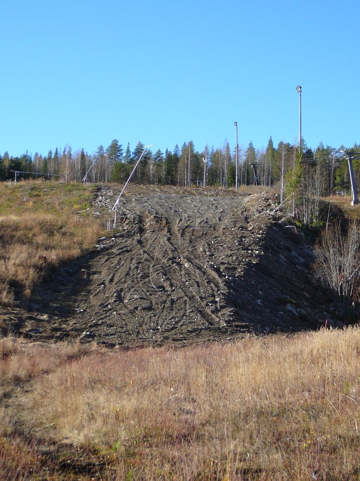 Ny backe för hopp och rails. Foto: Peter Wallin.