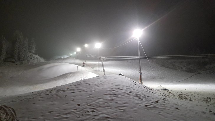 Snø nok. Klart for prepping. Åpner innen få dag.