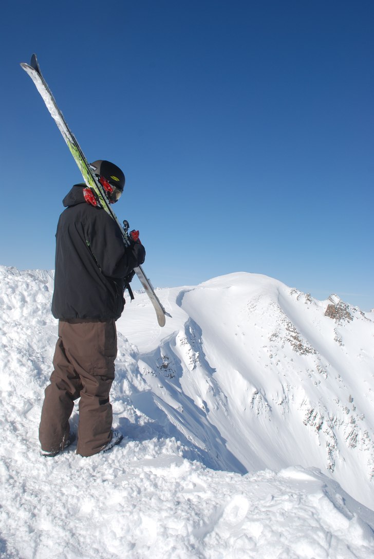 White Wall Kicking Horse. Foto: Bosse. Åkare: Jonas.