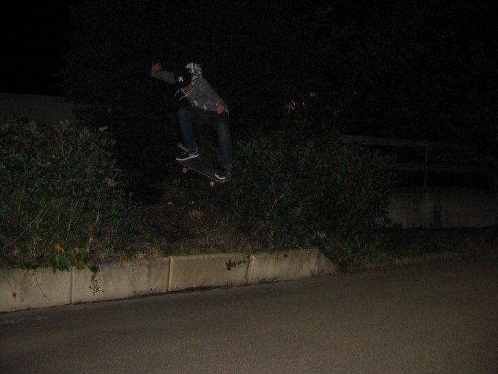 ollie gap. Foto: Johan Nyrka. Åkare: Linus Bengtsson.