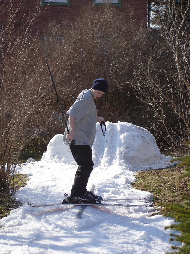 skidor - rail. Foto: Stefan Ström. Åkare: jag.