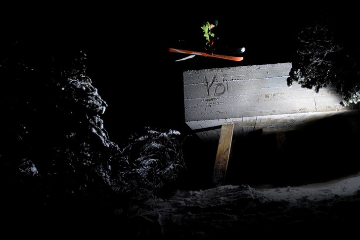 Jag Gurra och Philip skulle fara och köra en c-ra. Foto: Gustaf Wennerström. Åkare: Erik Lundmark.