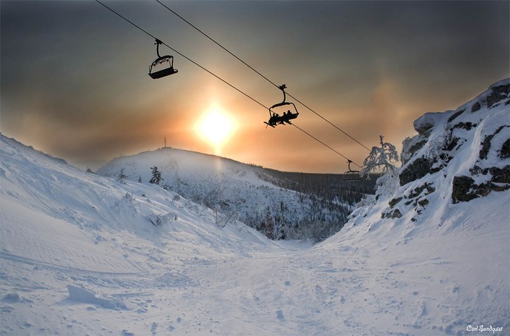 Vy under 6-stolen i Vemdalen. Foto: Carl Sandquist.