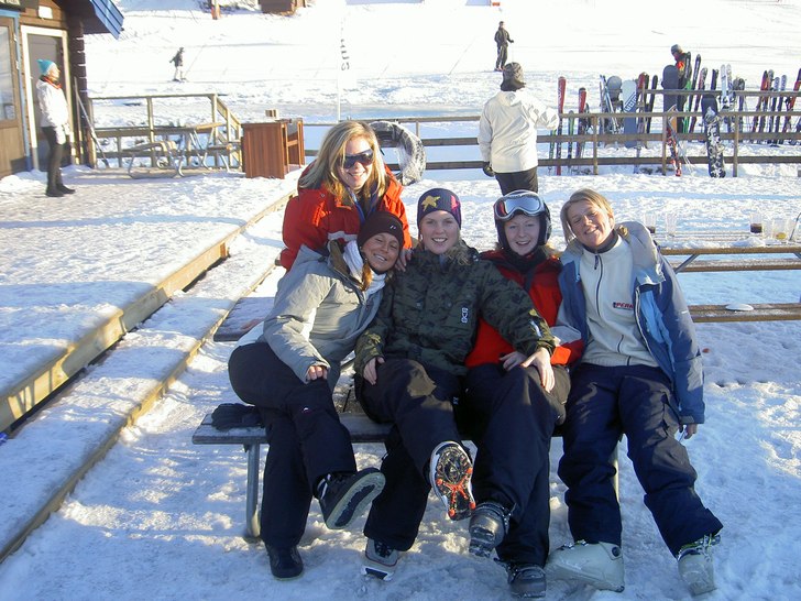 Foto: Okänd man. Åkare: Sandra, Ullis, Sara, Sigrid och jag.