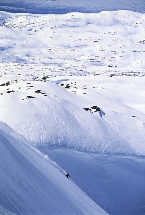 Lite svängar för att jogga ned efter NM. Foto: Martin Söderqvist. Åkare: Reine Barkered.