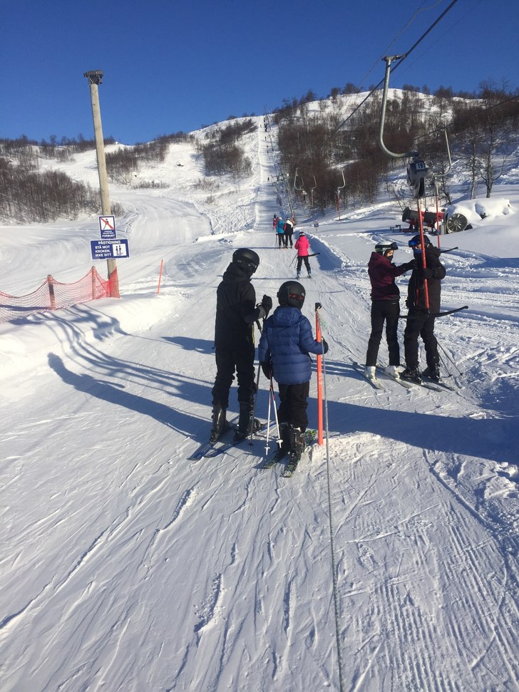 Gnistrende Søndag
Vinterferien er i gang og hvilk.