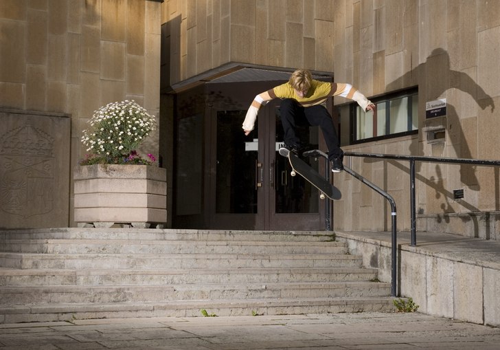 360flip. Foto: Johan Löfgren. Åkare: Isac Bergvall.