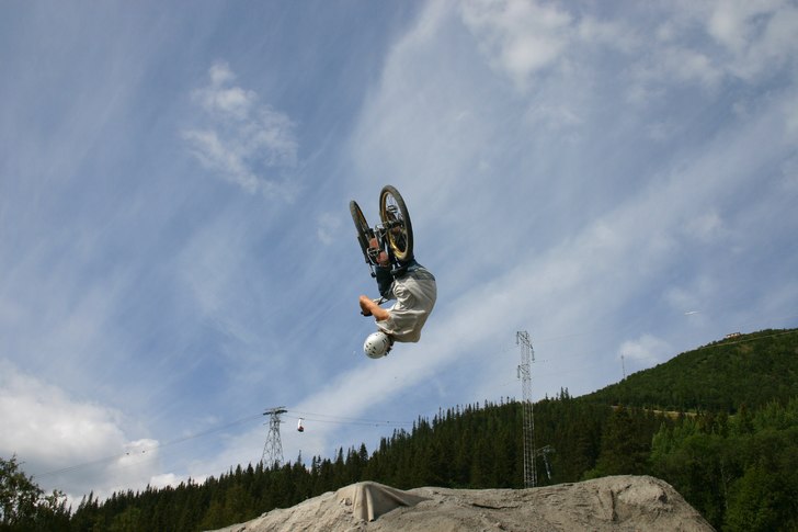 Barrel Roll. Foto: Lars Petter.