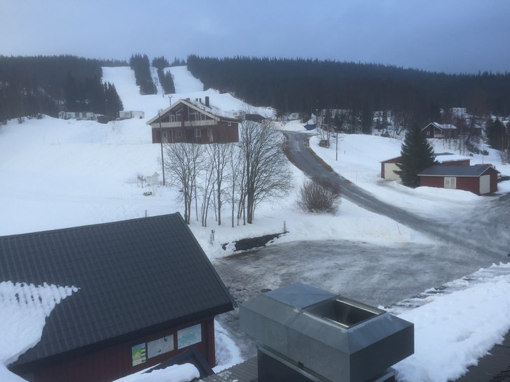 Slik ser det ut i dag 16.03. Påska holder??????
.