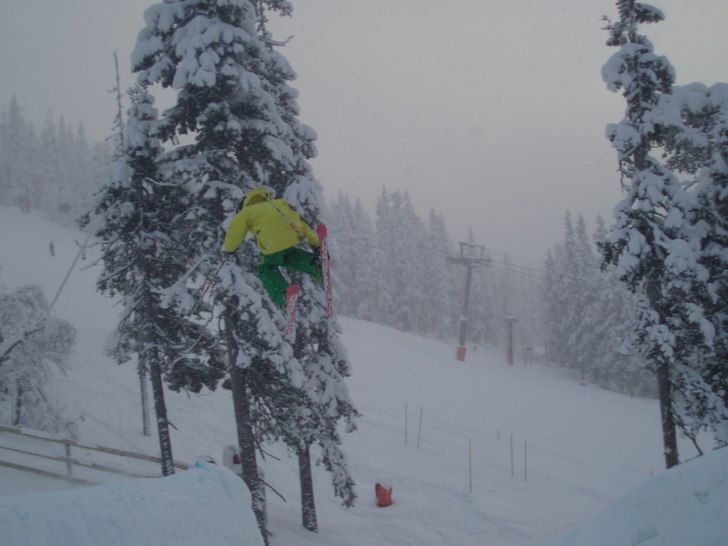 Hopp. Foto: Pappa. Åkare: Jag.