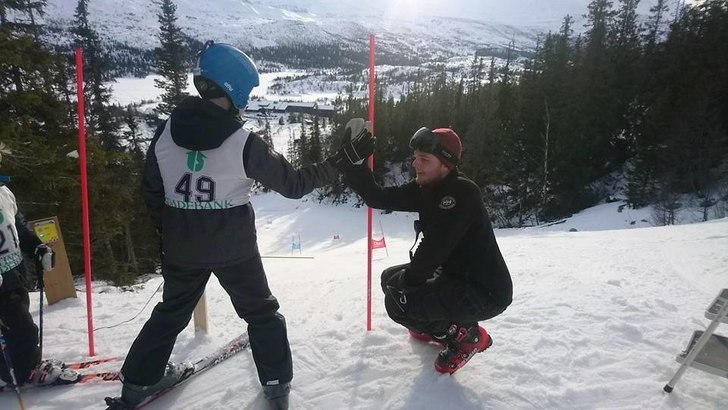 Strålende sol og vindstille!
.