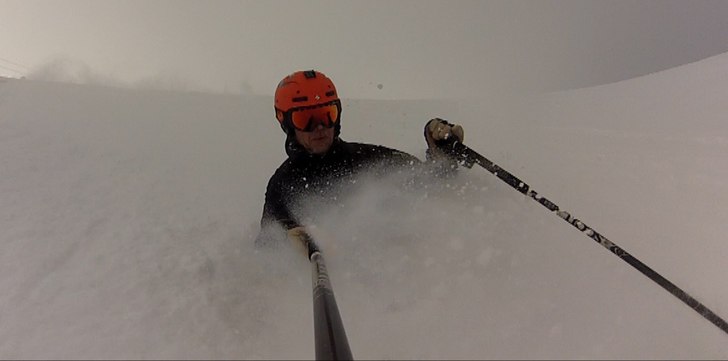 Efter ett 50cm dump =). Foto: Ulf Sjöholm. Åkare: Ulf Sjöholm.