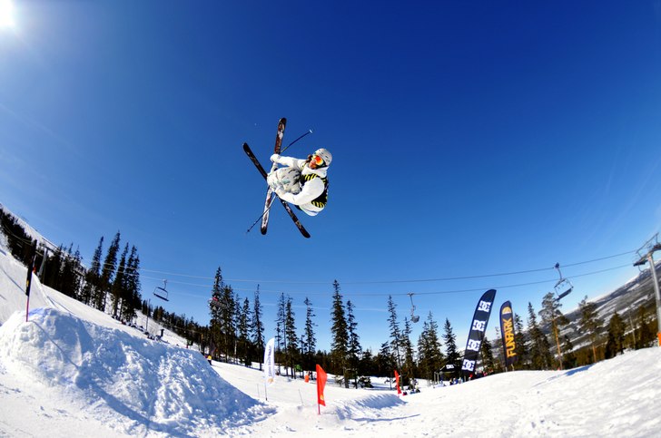 under stöten slopestyle
flat 7. Foto: christoffer wastegard. Åkare: alexander hebbe.