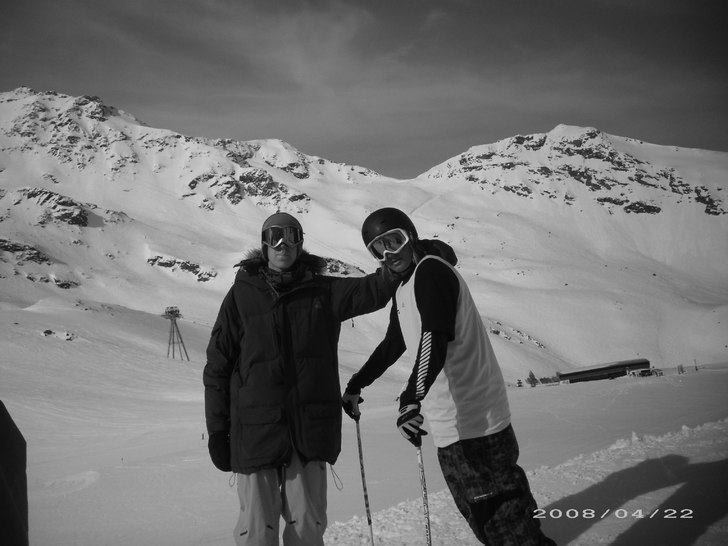 Grymt fint väder!. Foto: .. Åkare: Jag och Rasmus.
