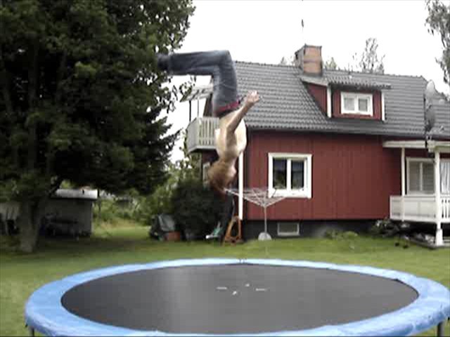 Backflip. Foto: Klas Olsson. Åkare: Jag(Skoog).