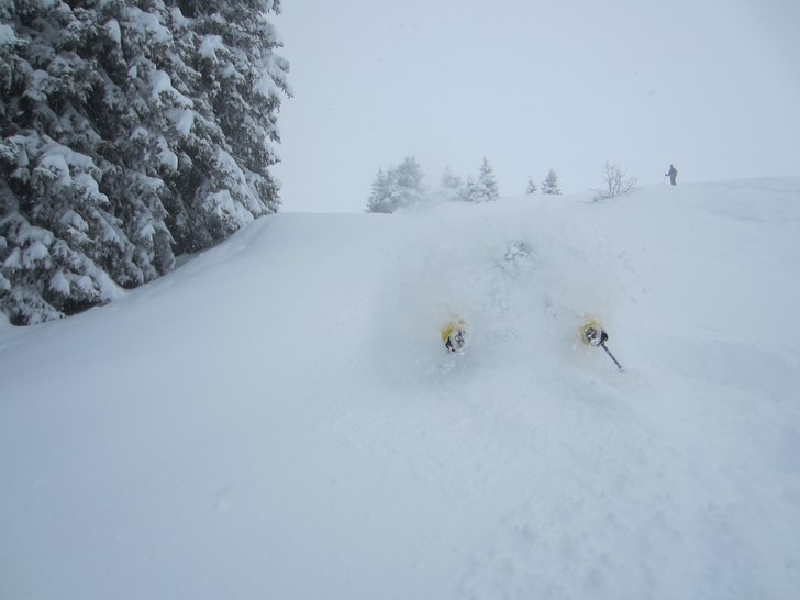 snö snö snö. Foto: Paula Ljunggren. Åkare: Jerry Bengtsson.