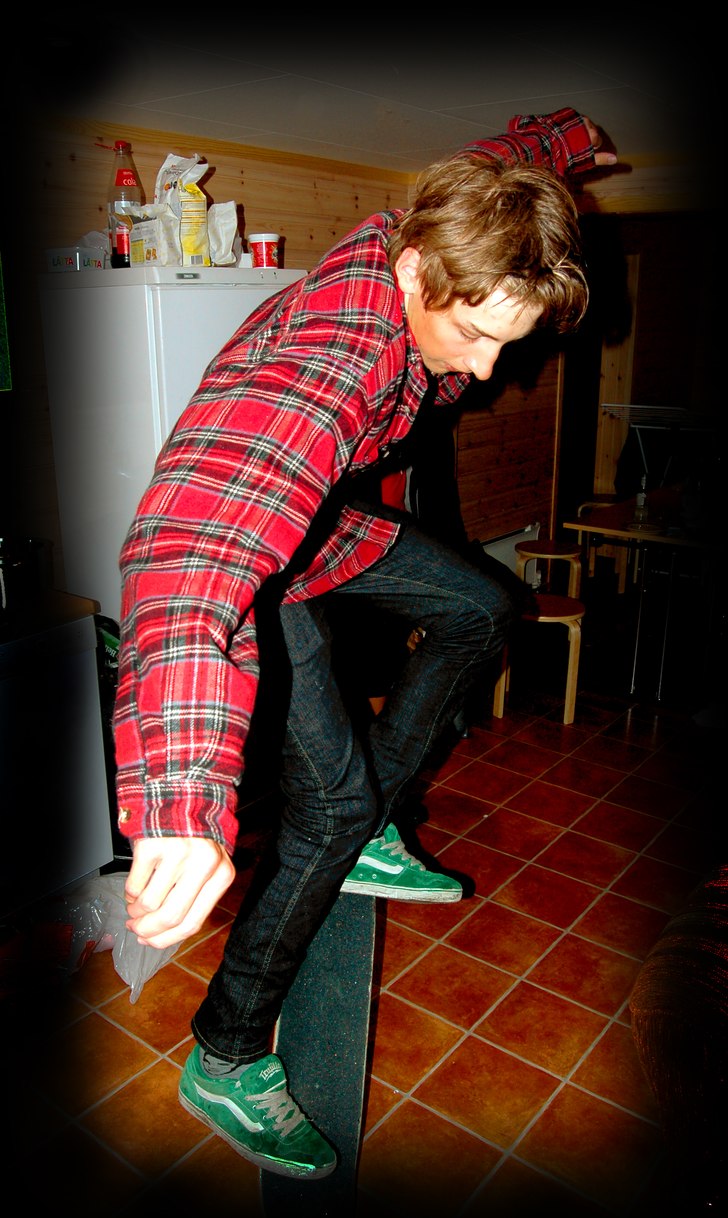 Aron som tävlade mot Benjamin i Våran lilla Skat. Foto: Valter Olsson. Åkare: Aron från Bergen, Norge.