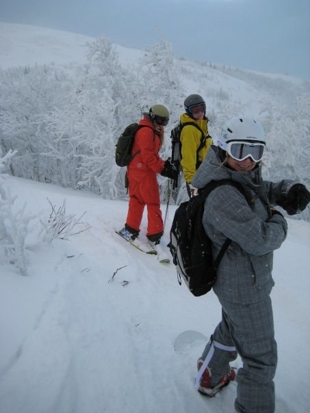 Foto: Emmy. Åkare: Kristin, jag, Anette.