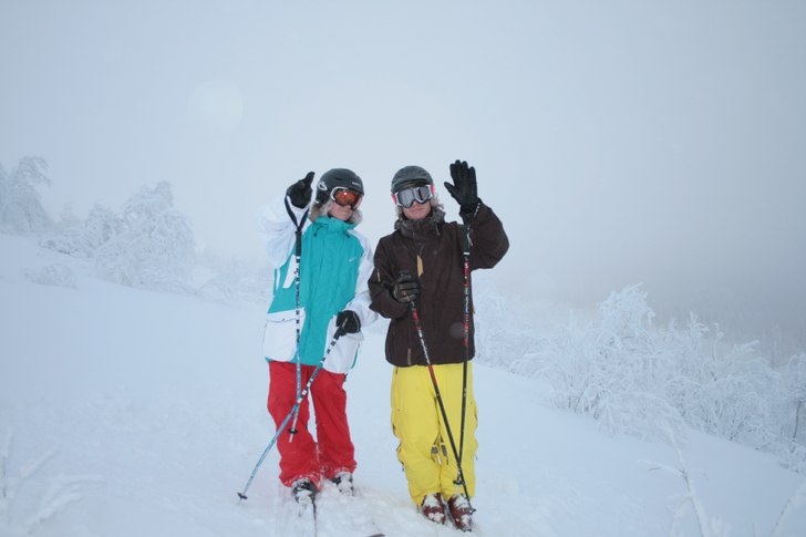 Foto: Erik Röckner. Åkare: Johan Röckner(vänster) Jocke Lenndin(höger).