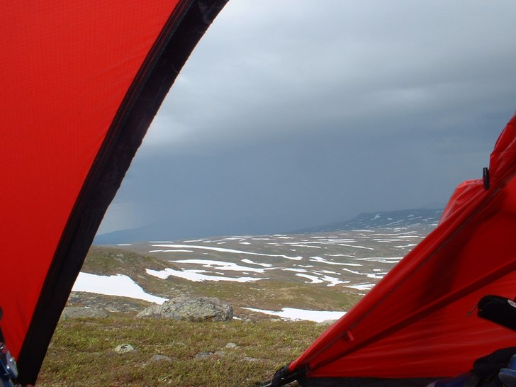 oväder på gång. Foto: Ante Danielsson.